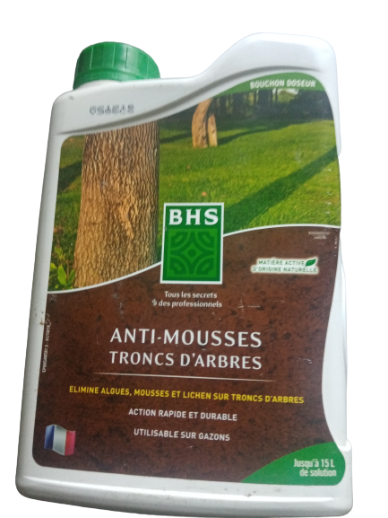 ANTIMOUSSE CONCENTRE - Bidon 5 L - Spécial anti lichens, algues, moisissures