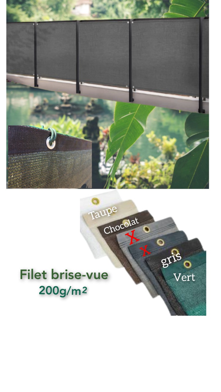 Brise Vue sur mesure : Brise vent, Brise vue balcon pas cher