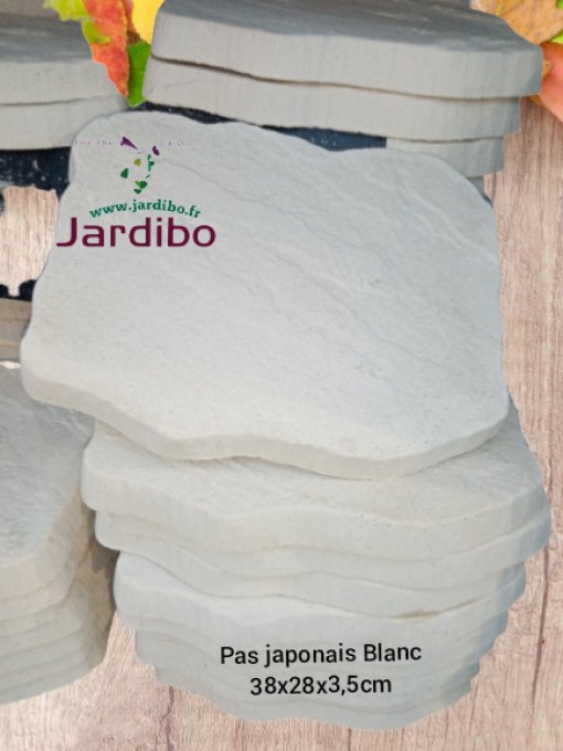 Pas japonais blanc