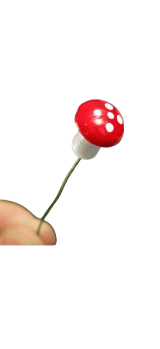 Mini champignon décoratif Lot de 5